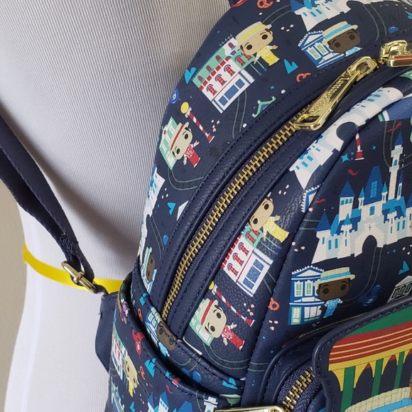 Loungefly Disney Parks Mini Backpack Mainstreet Dapper Dans Funko Pop main image 7